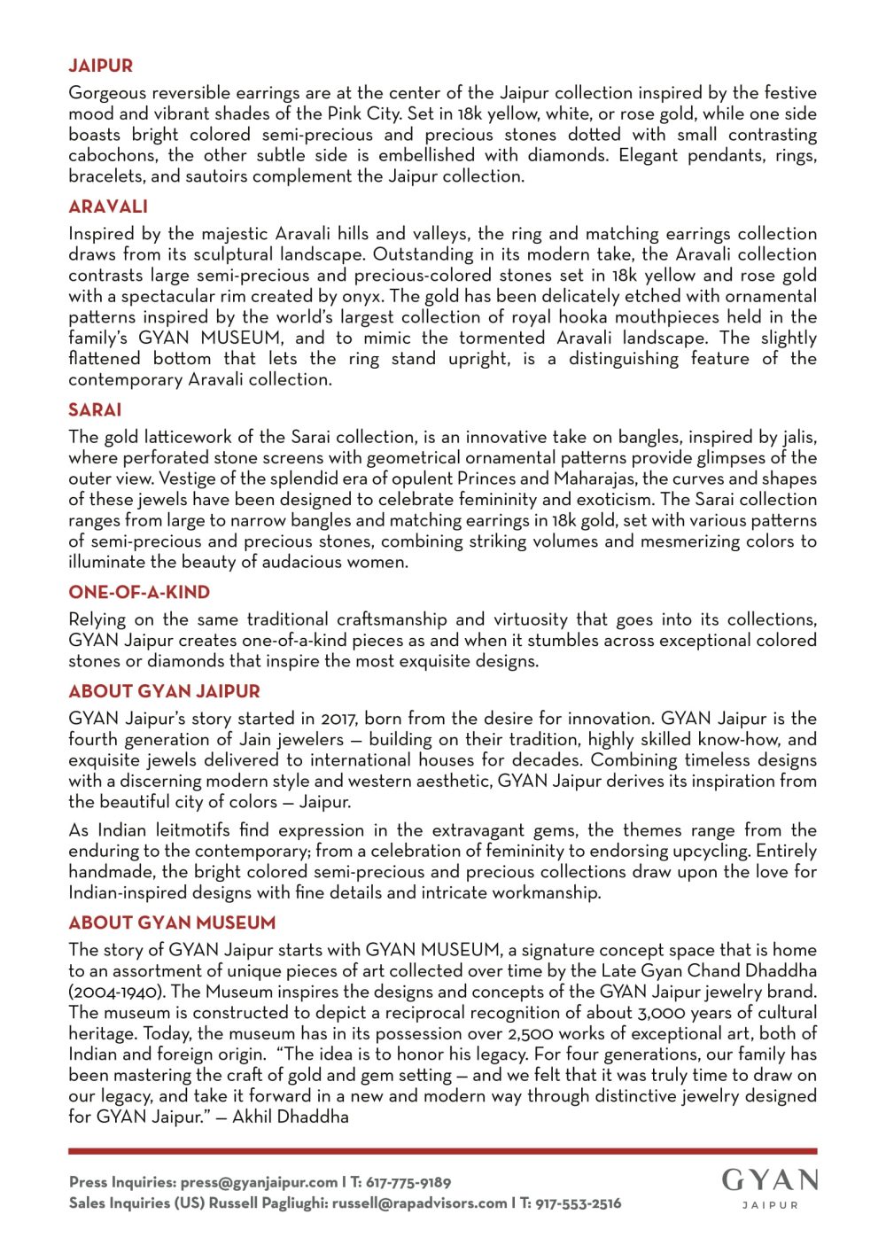 3-GYAN JAIPUR – COUTURE 2023-Debut-Press Release-May 31-2